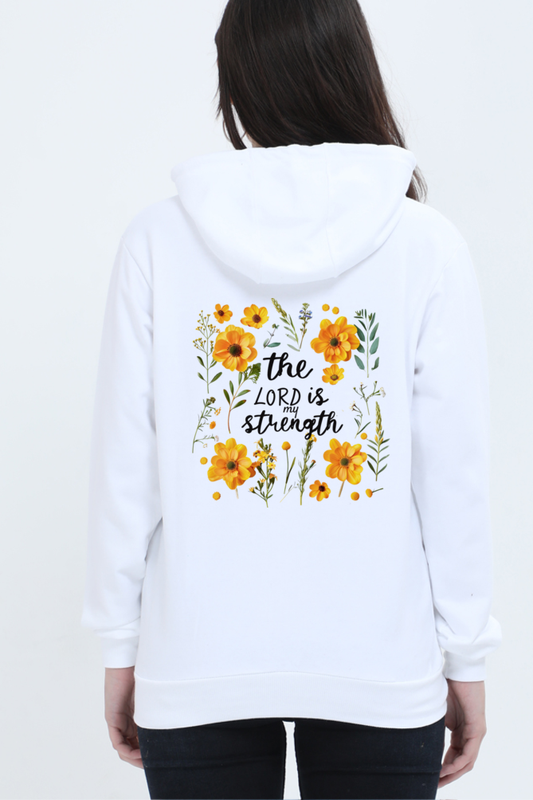 Girls & Women Hoodie White