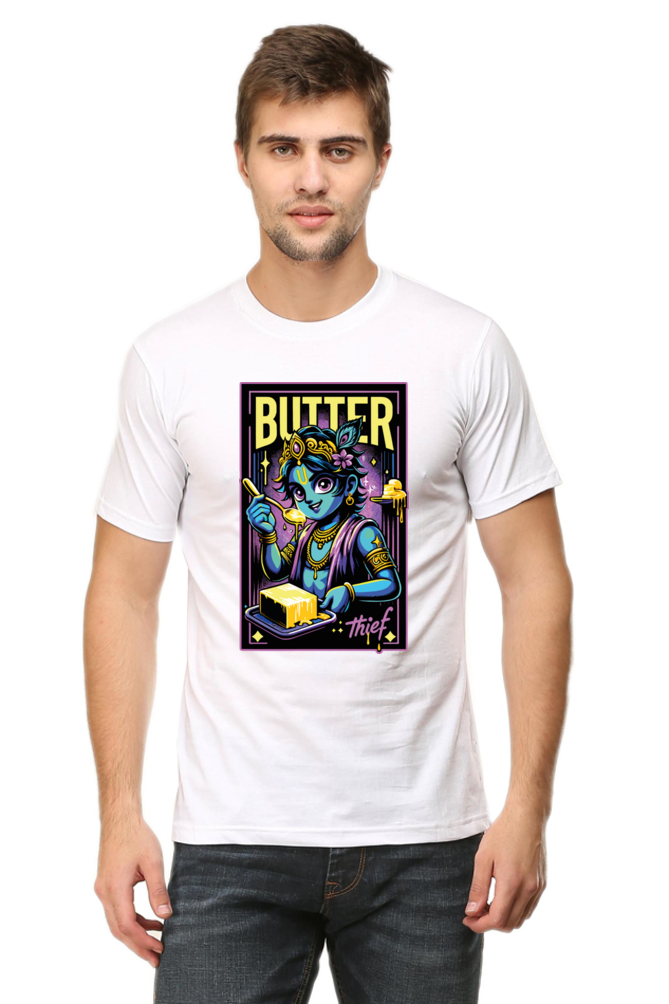 Butter Thief Janmashtami Men's T Shirts