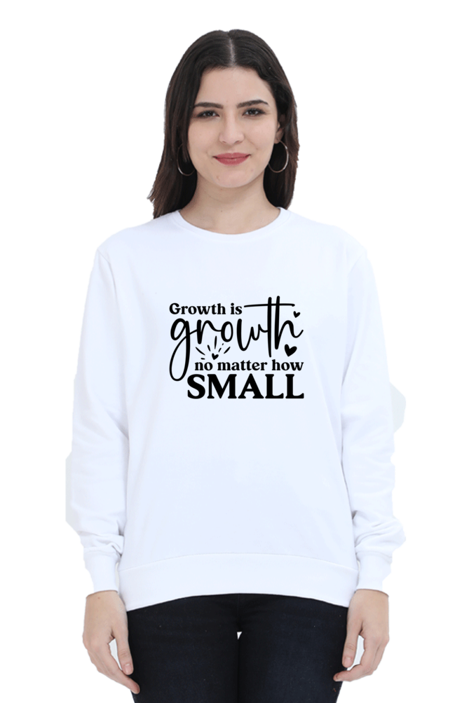 Women and Girl's Sweatshirt White