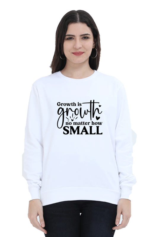 Women and Girl's Sweatshirt White