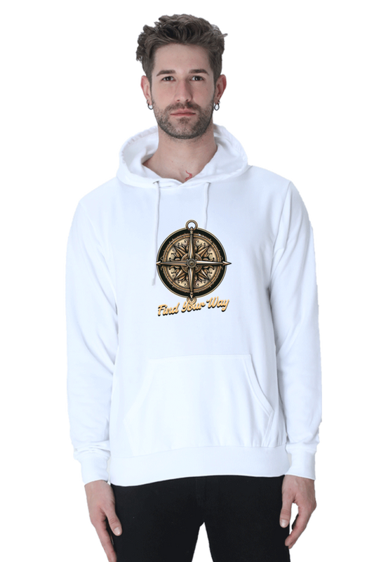 Men's Hoodie White