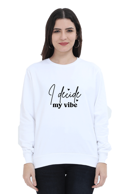 Sweatshirt For Women and Girl's White