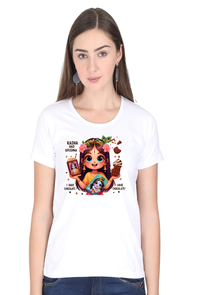 Radha Had Krishna Janmashtami Women T Shirts