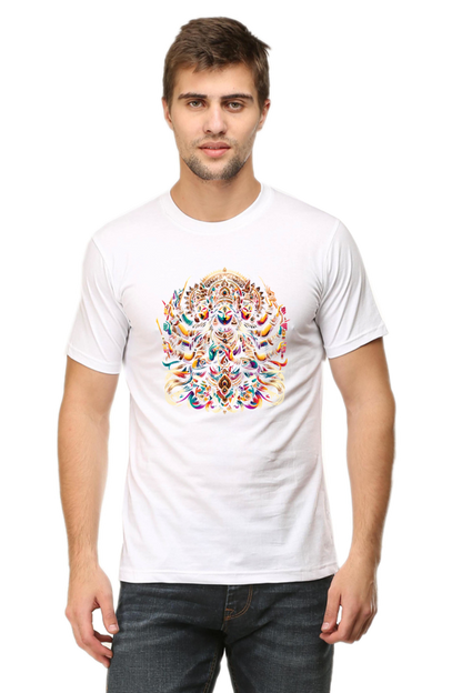 Durga Puja Bengali T Shirt For Men's