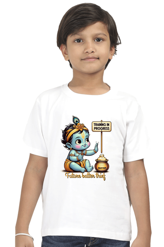 Future Butter Thief Janmashtami Boy's T Shirts