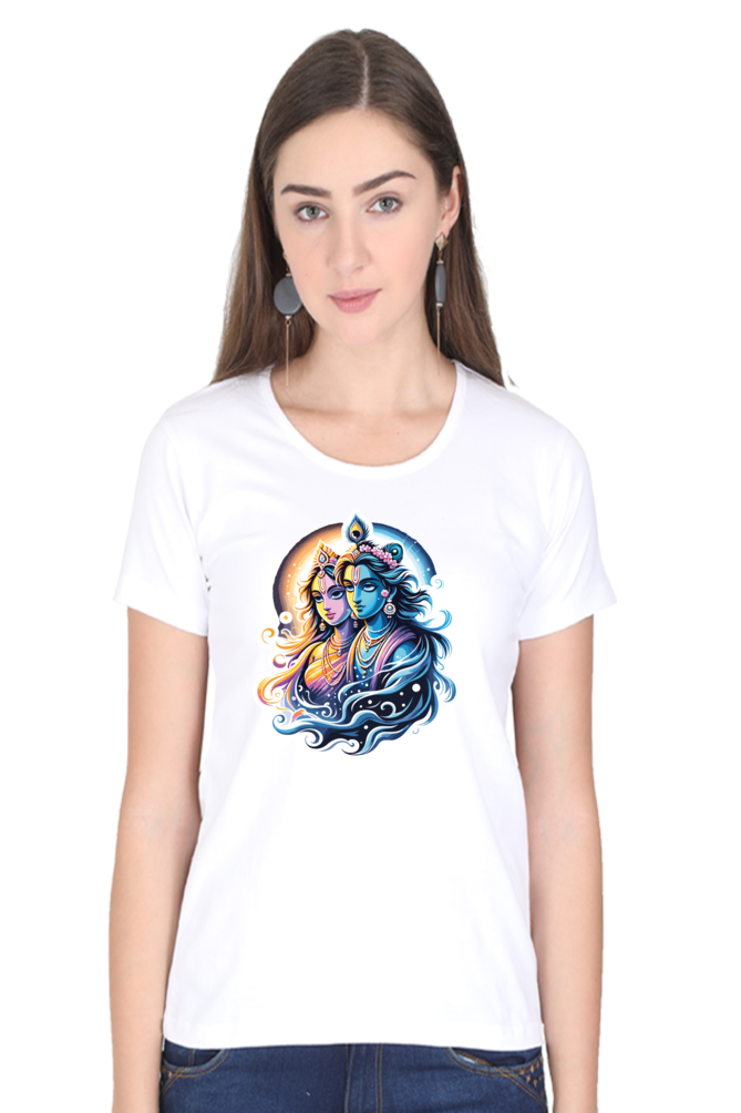 Radha Krishna 2 janmashtami Women T Shirts