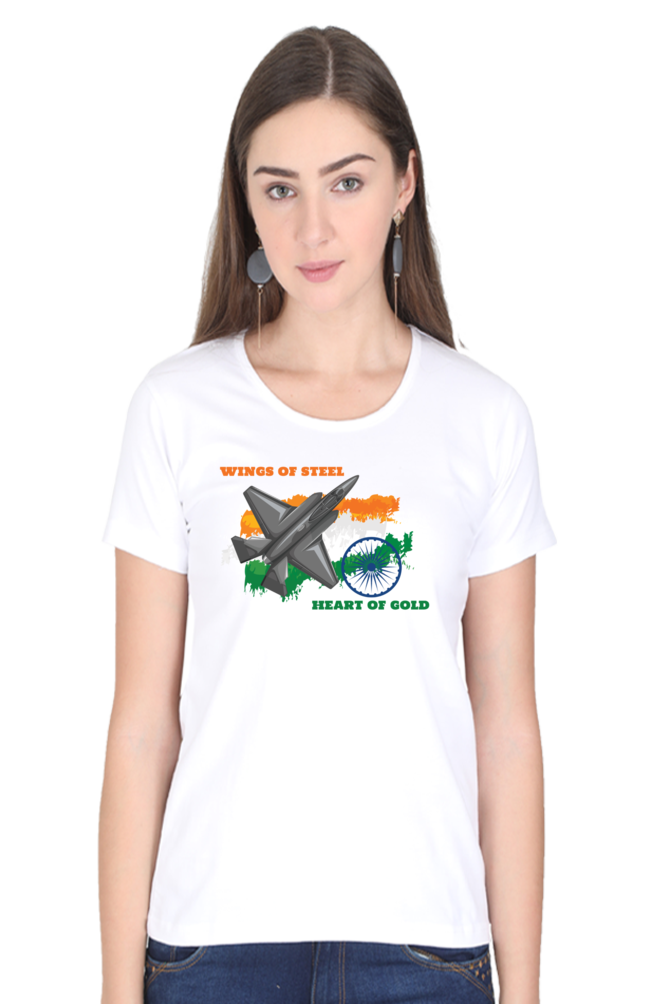 Patriotic Women T Shirts White