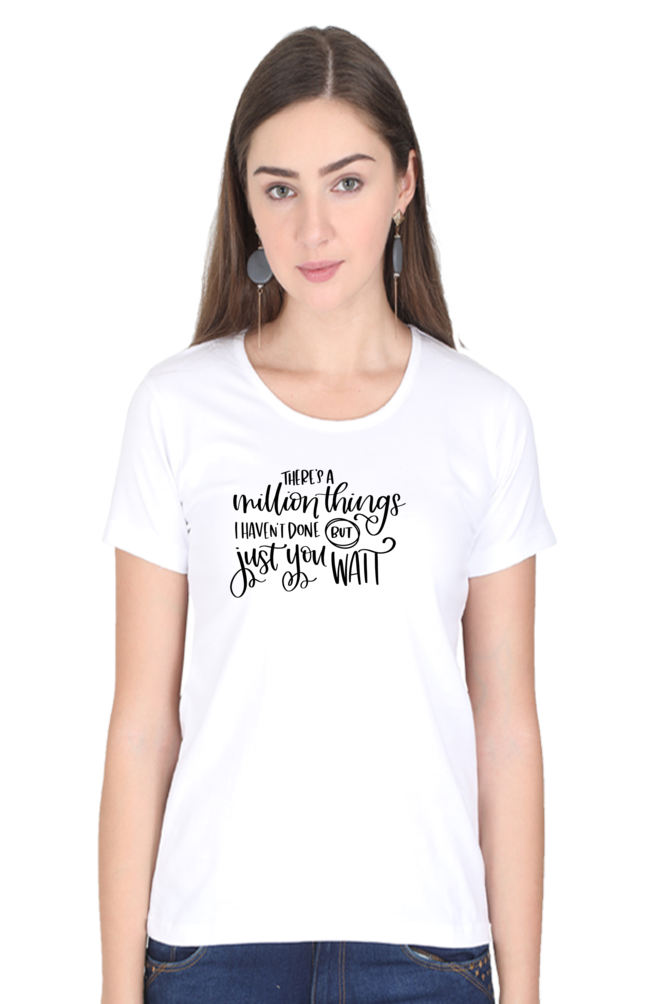 Million Things T Shirts For Women