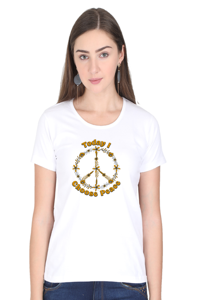 Today I Choose Peace T Shirts For Women