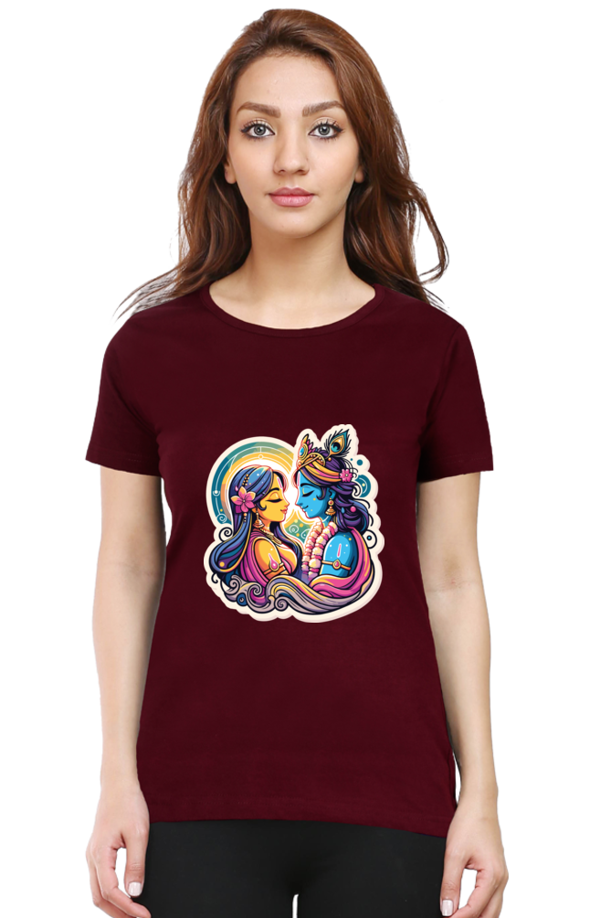 Radha Krishna janmashtami Women T Shirts