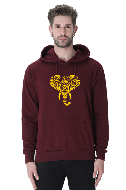 Men's Hoodie Maroon