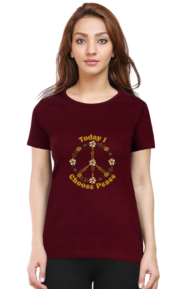 Today I Choose Peace T Shirts For Women