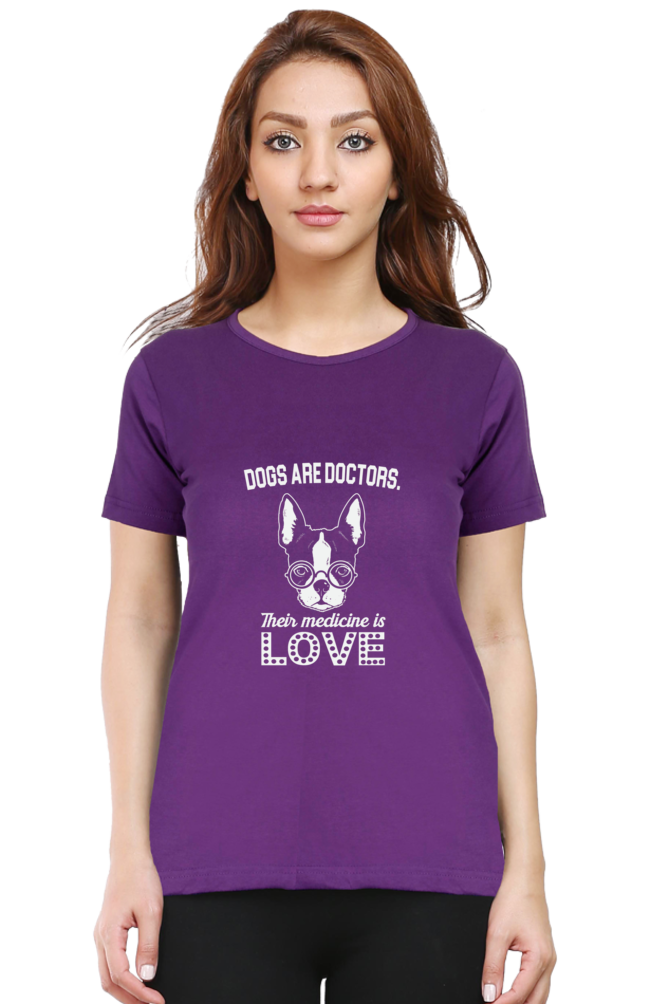 Their medicine is love T Shirts For Women