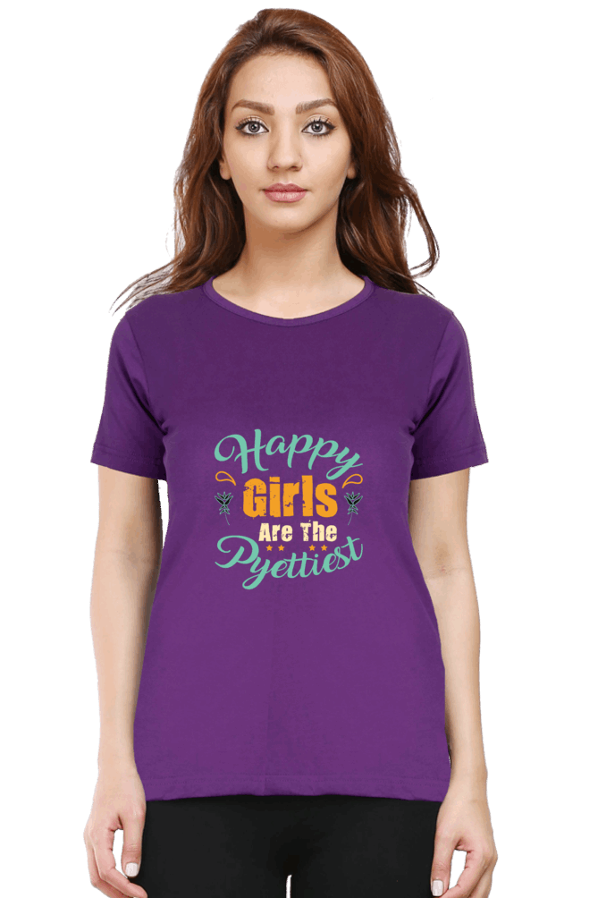 Happy Girls T Shirts For Women