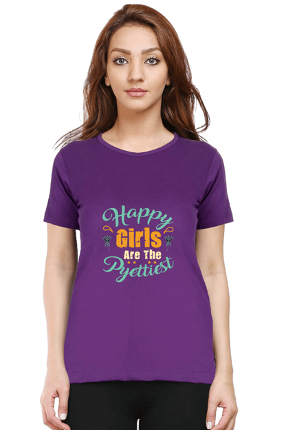 Happy Girls T Shirts For Women