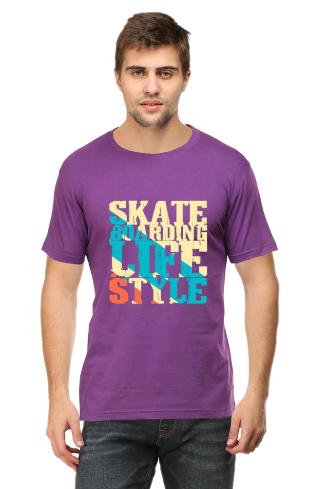 Skate Boarding Life Style Purple