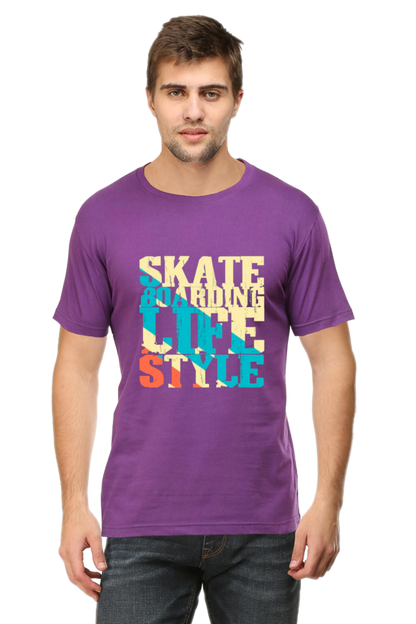 Skate Boarding Life Style Purple