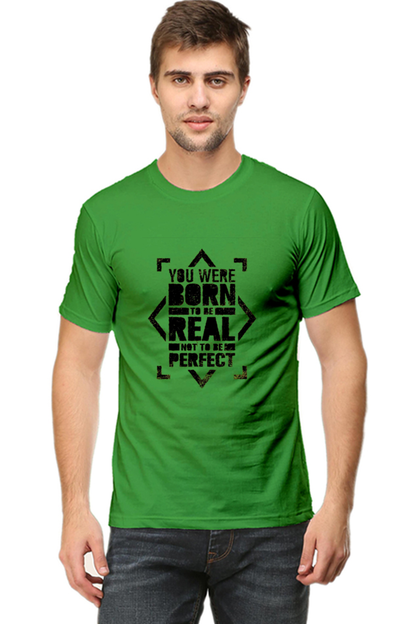 You Were Born To Be Real Men's T Shirt Flag Green