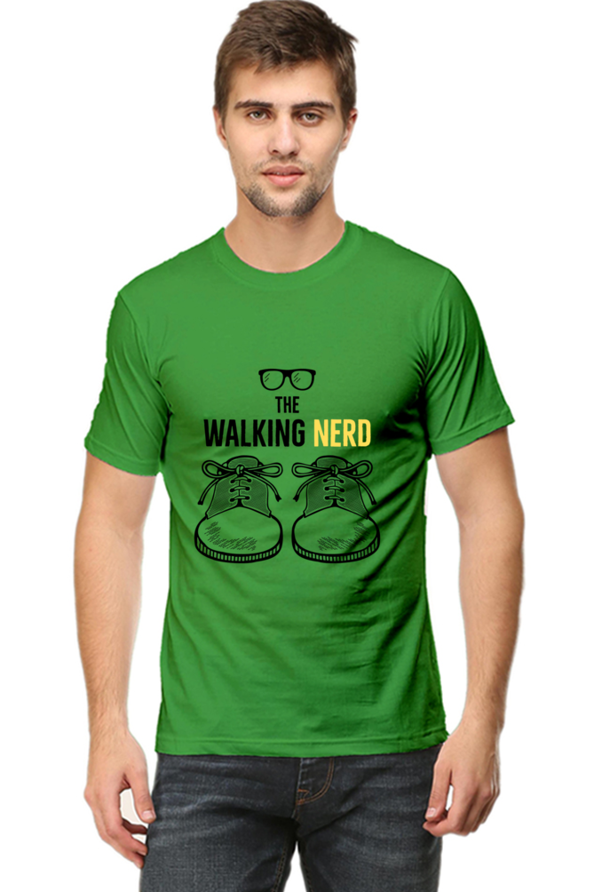 The Walking Nerd - Men's T Shirt Flag Green