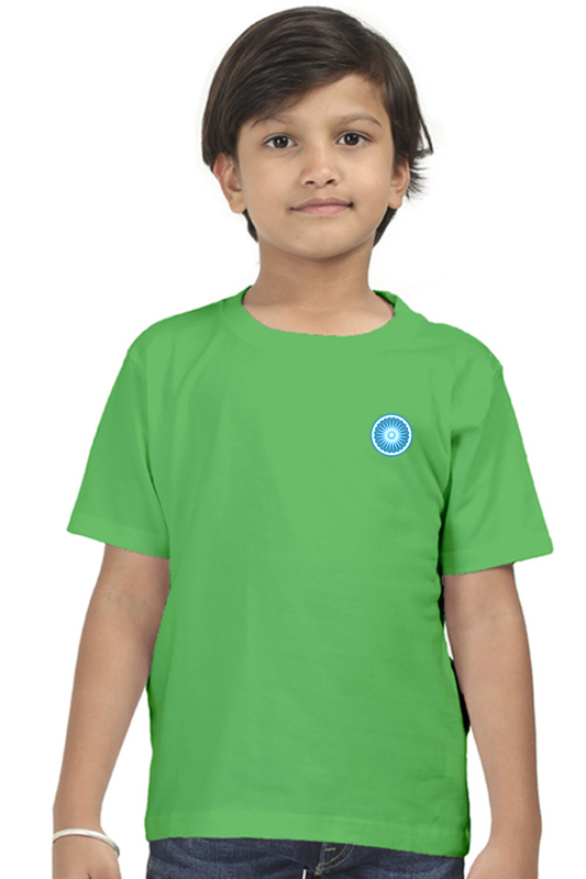 Ashoka Chakra Independence Day Boy's T Shirts