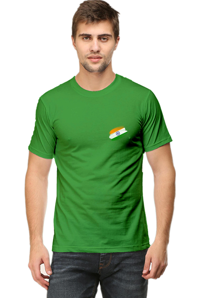 Patriotic Mens T Shirts Flag Green