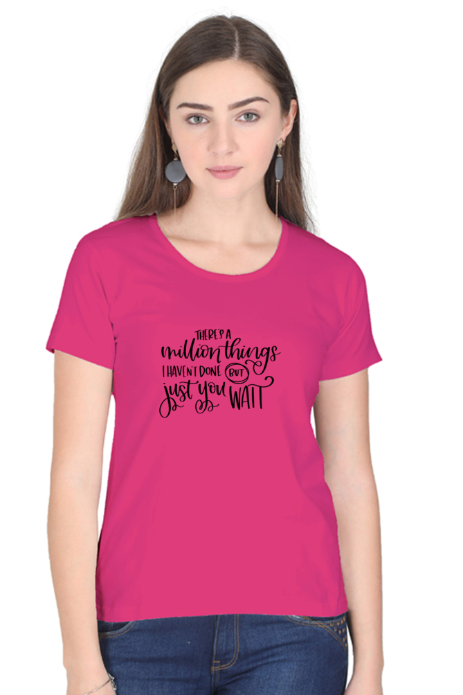 Million Things T Shirts For Women