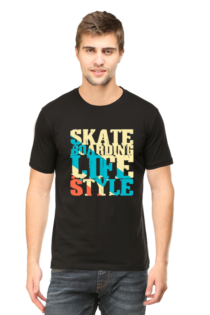 Skate Boarding Life Style Black