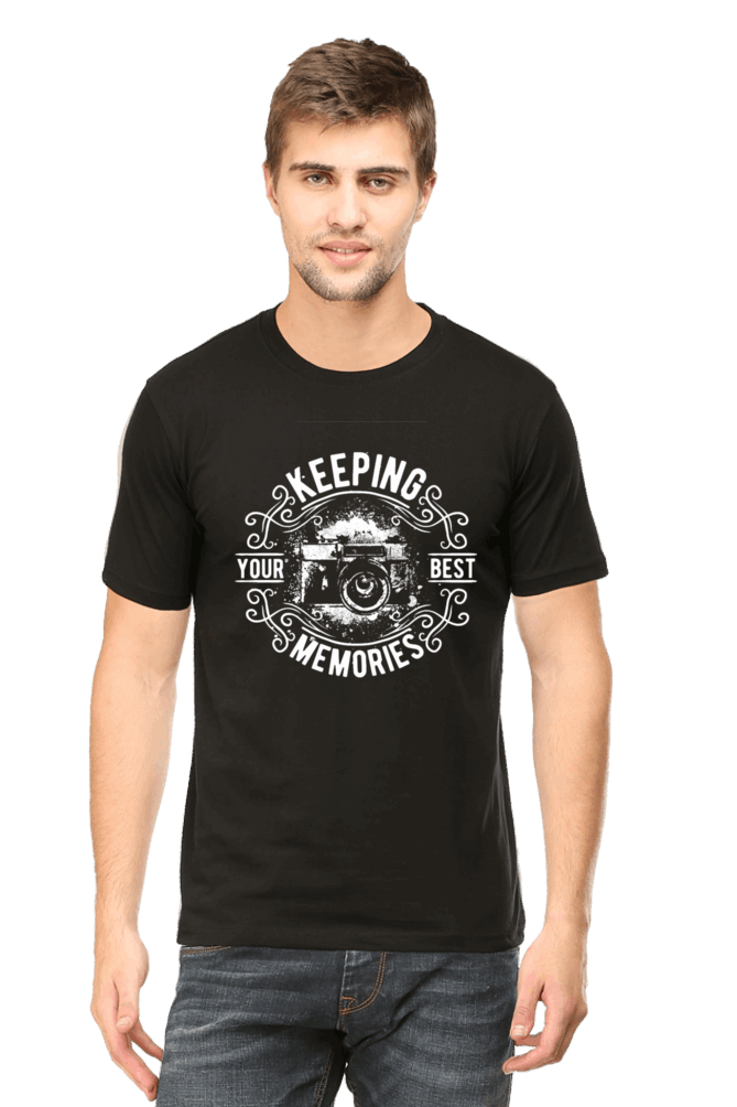 Keeping Your Best Memories Men's T Shirt Black