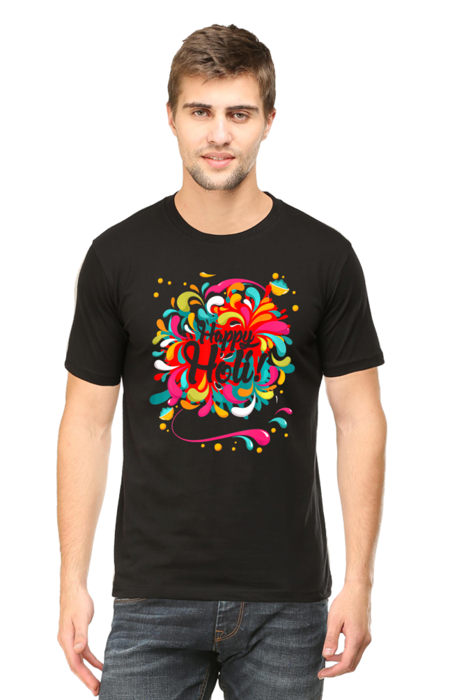 Holi Fiesta: Splashes of Joy Black