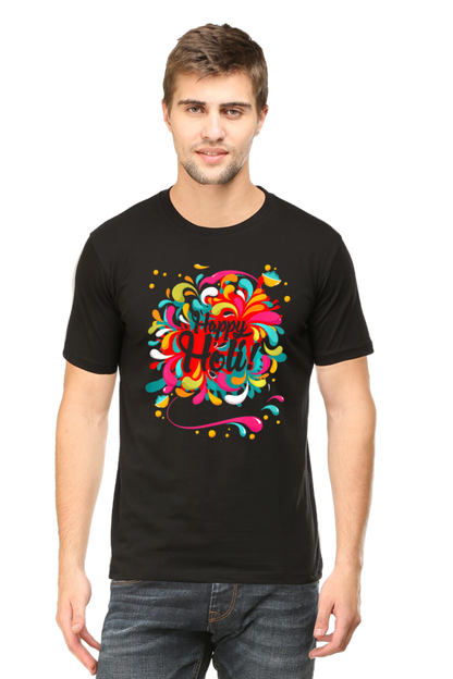 Holi Fiesta: Splashes of Joy Black