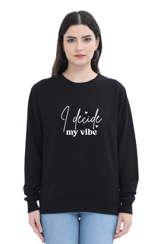 Sweatshirt For Women and Girl's Black