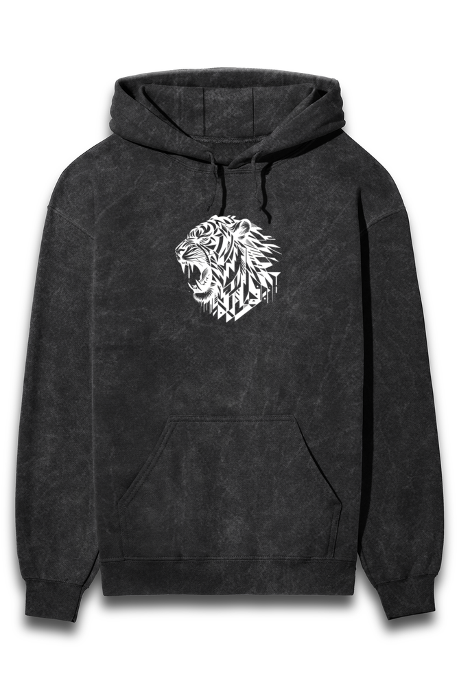 Acid Washed Unisex Hoodie 13 Black