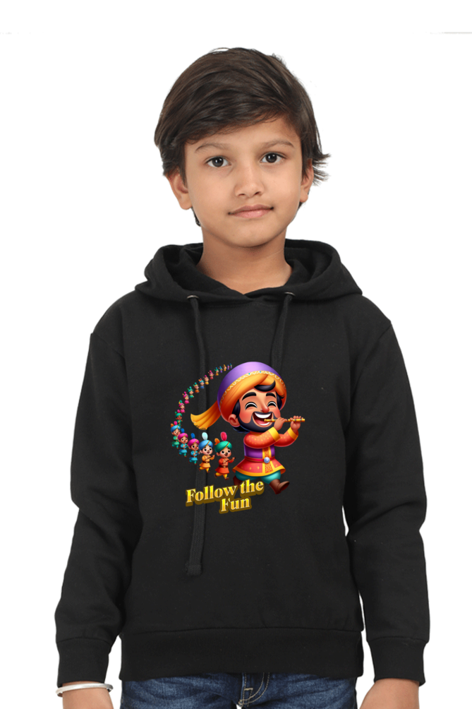 Boy's Hoodie Black