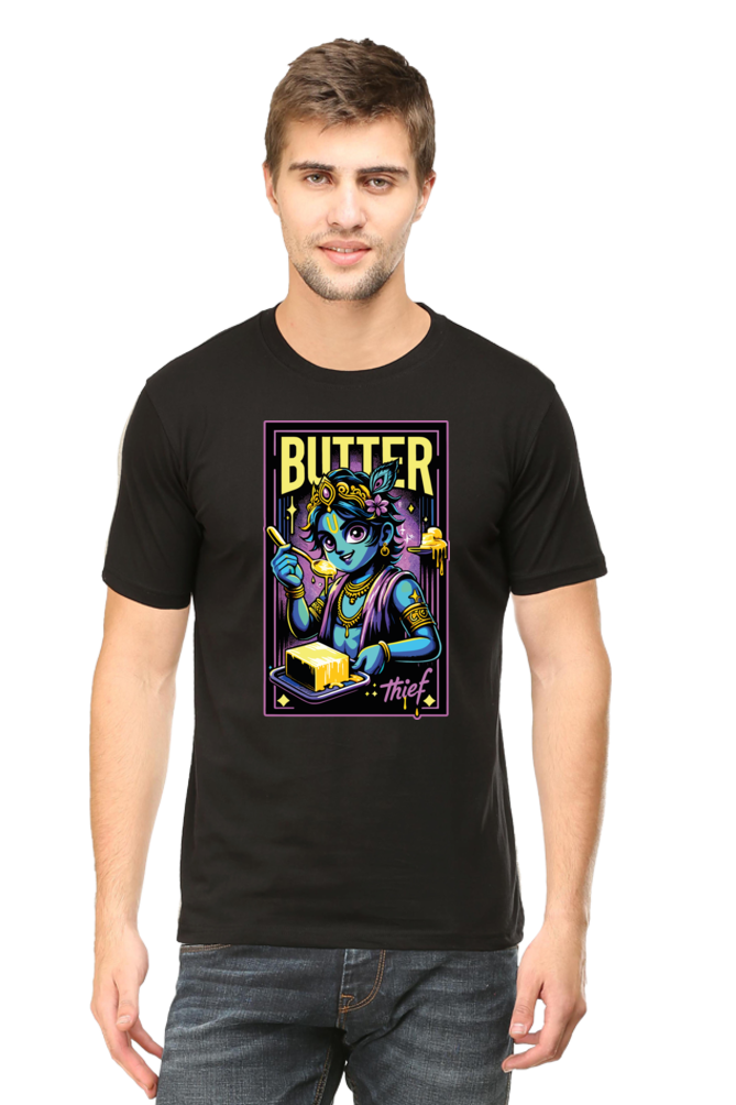 Butter Thief Janmashtami Men's T Shirts