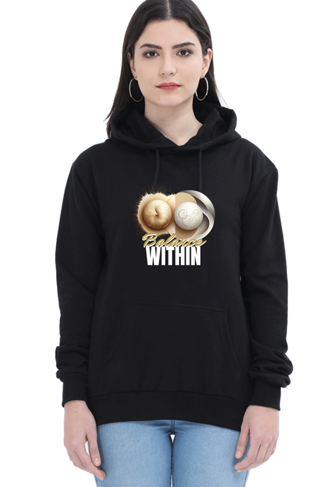 Hoodie For Girls and Women Black