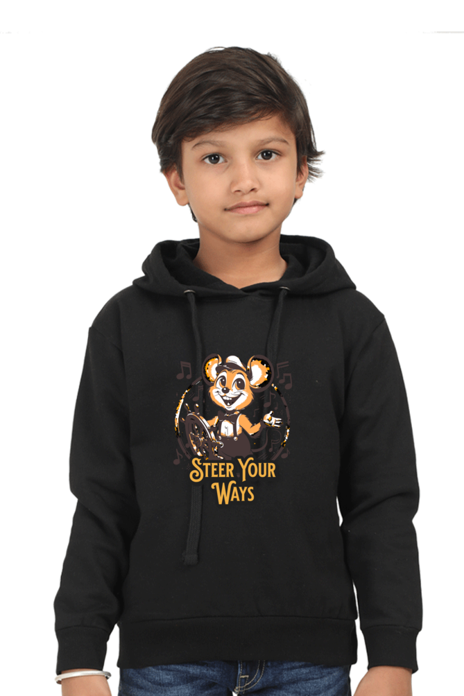 Boy's Hoodie Black