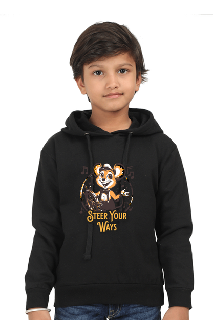 Boy's Hoodie Black