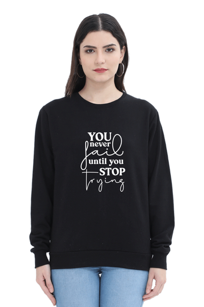 Sweatshirt For Women and Girl's Black