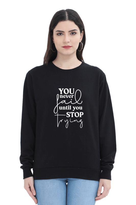 Sweatshirt For Women and Girl's Black