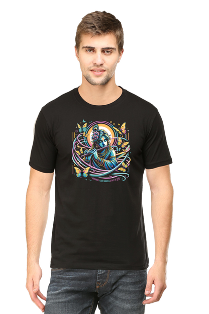 Krishna_s Flute Janmashtami Men's T Shirts