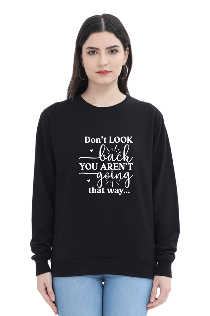 Sweatshirt For Women and Girl's Black