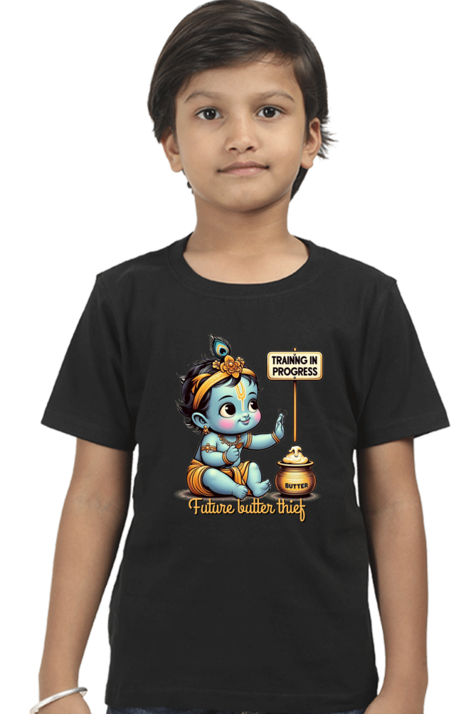 Future Butter Thief Janmashtami Boy's T Shirts