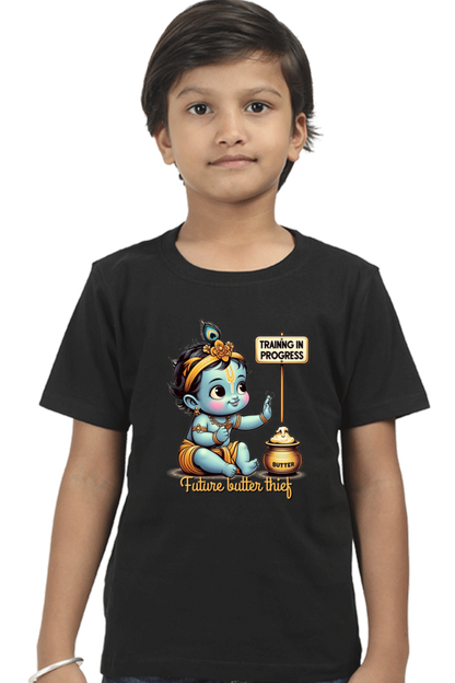 Future Butter Thief Janmashtami Boy's T Shirts