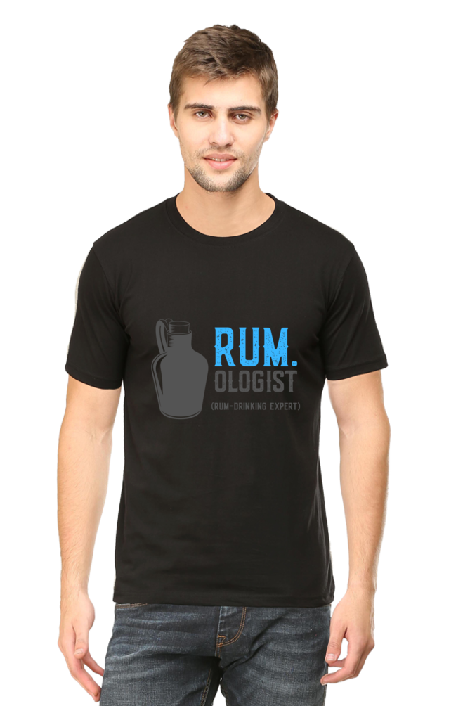 Rum - Ologist Men's T Shirt Black