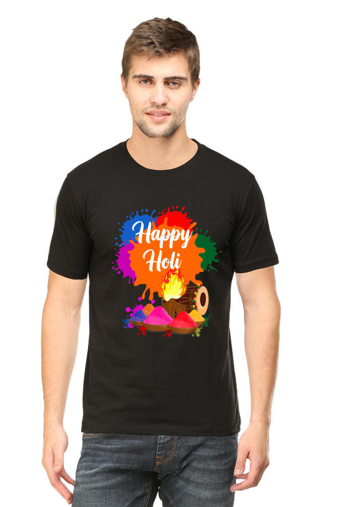 Happy Holi: Splash of Happiness Black