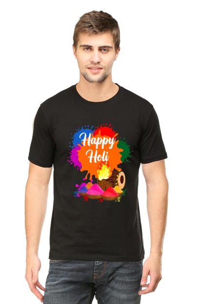 Happy Holi: Splash of Happiness Black