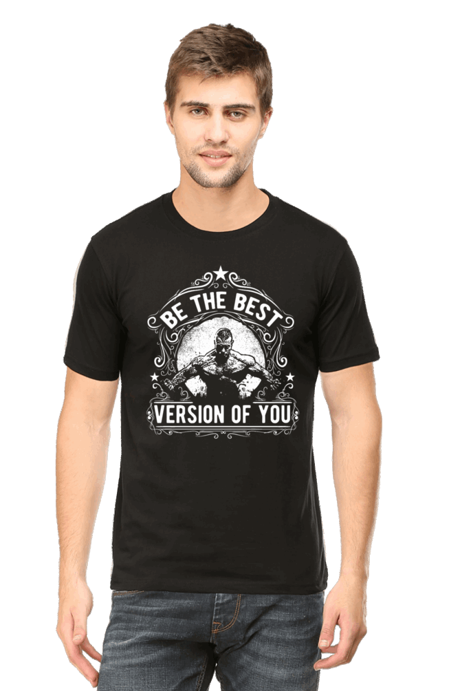 Be The Best Version Of You Men's T Shirt Black