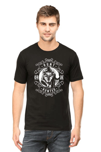 Hunt Or Be Hunted Men's T Shirt Black