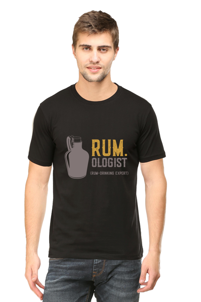 Rum - Ologist Men's T Shirt Black