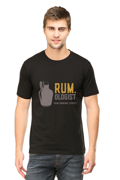 Rum - Ologist Men's T Shirt Black